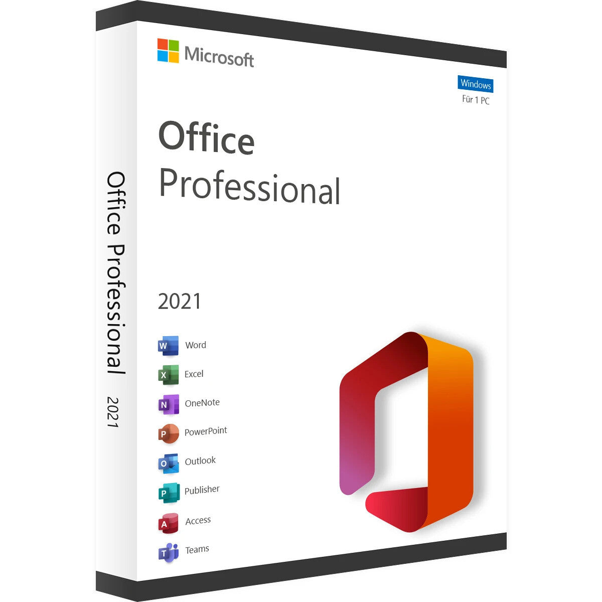 Microsoft Office Professional Plus 2021 1 PC Version – SoftwarePin